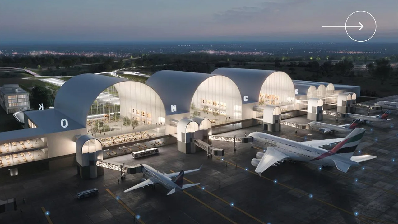 В Омске выбрали дизайн будущего аэропорта Омск-Федоровка
