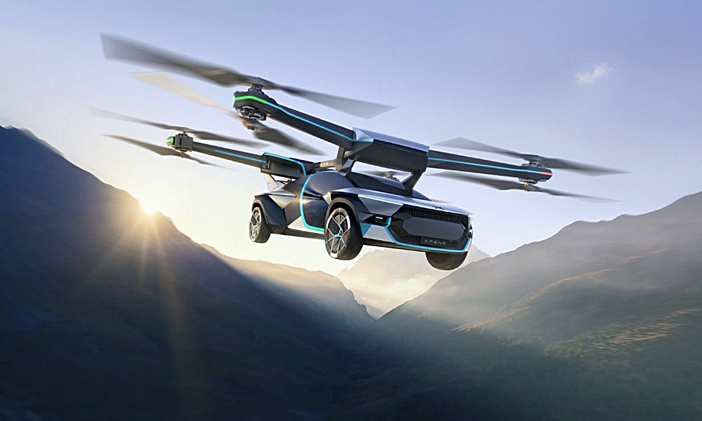  Xpeng в 2025 году выпустит в продажу летающий автомобиль за $140 000