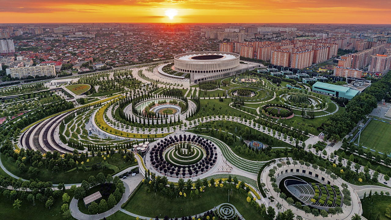 Парк Галицкого в Краснодаре – возможно, один из лучших парков России