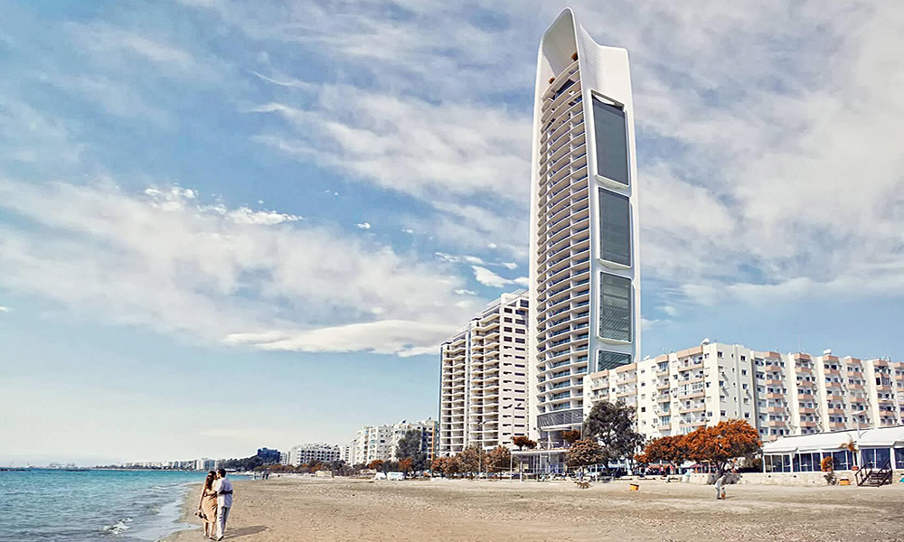 ONE - уникальный проект, возвышающийся над городом - самое высокое жилое здание в Европе на побережье